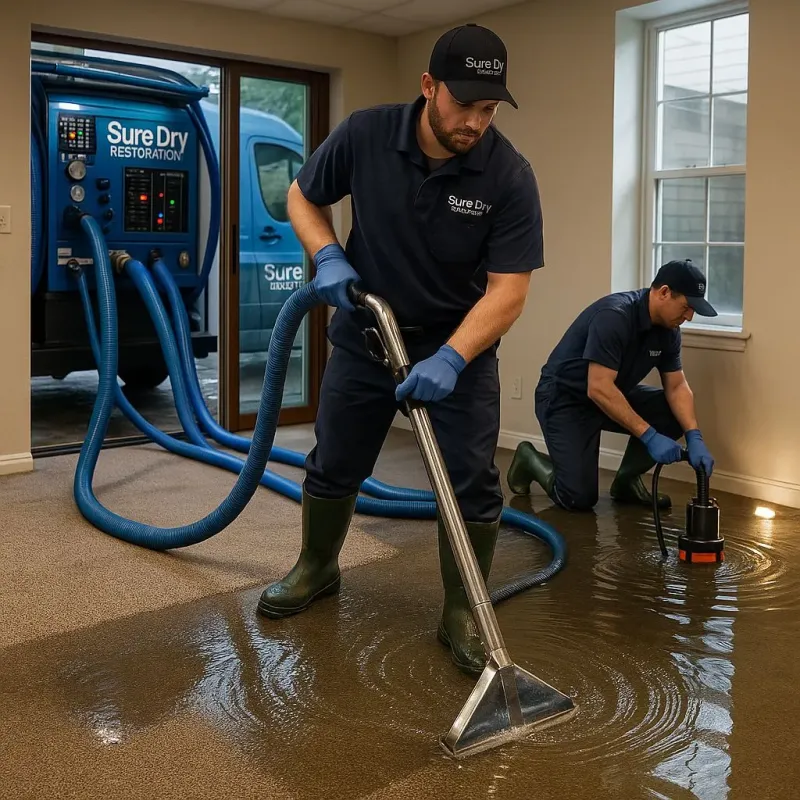 Water Extraction and Removal process in Warrensburg, MO